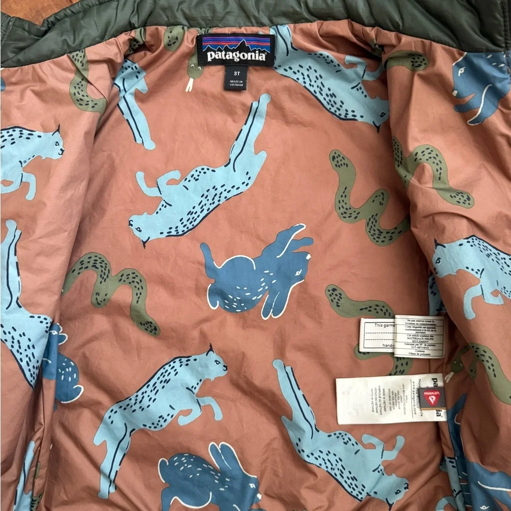 Patagonia Forest Green Quilted Jacket - Picture 4 of 8